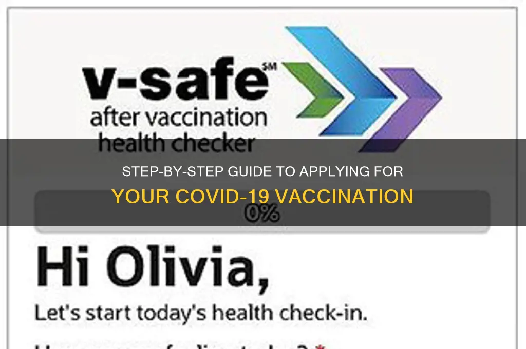 how to apply for corona vaccination