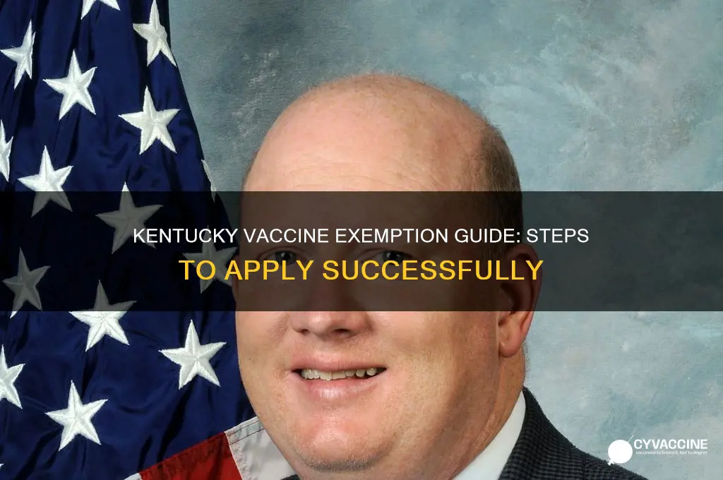 how to apply for vaccine exemption in kentucky