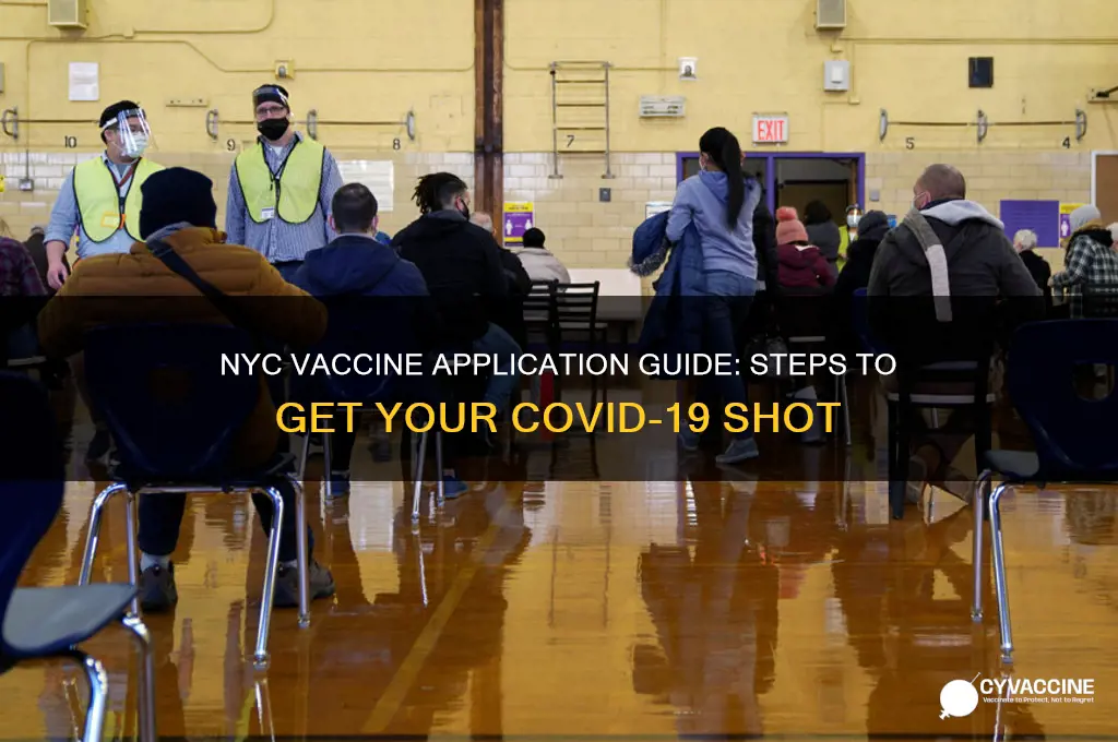 how to apply for vaccine nyc