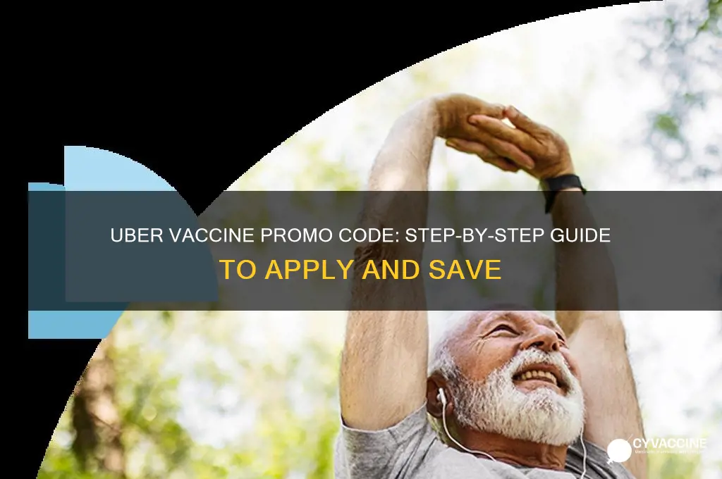 how to apply uber promo code for vaccine