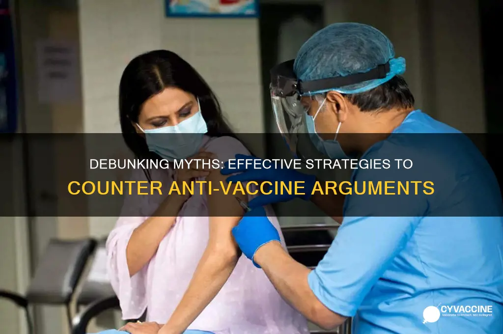 how to argue with anti vaccine