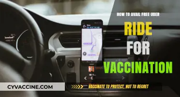 Free Uber Rides to Vaccination Centers: A Step-by-Step Guide