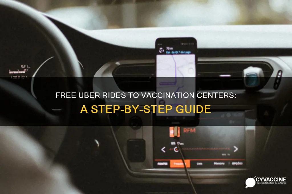 how to avail free uber ride for vaccination