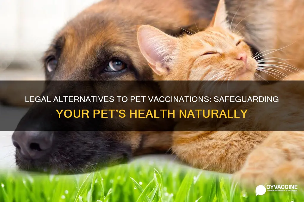 how to avoid pet vaccinations legally