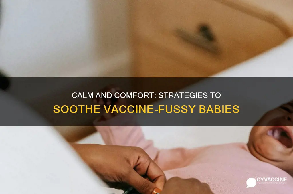 how to avoid vaccine fussy baby