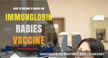 Donate Plasma: Become a Lifesaver for Rabies Immunoglobulin Vaccine