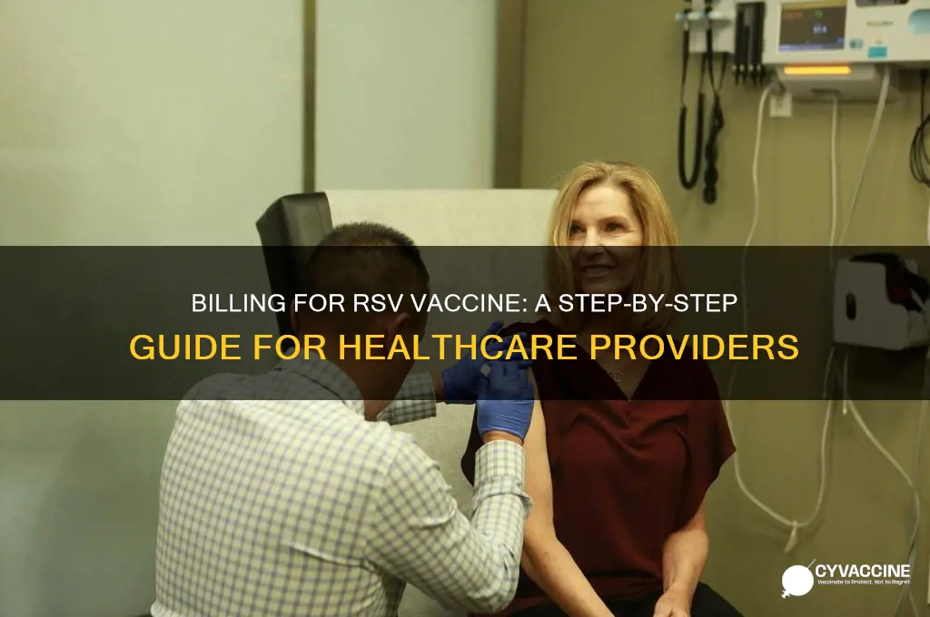 how to bill for rsv vaccine