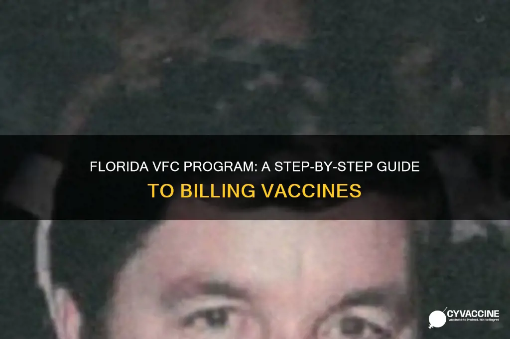 how to bill vaccines for the vfc program in florida