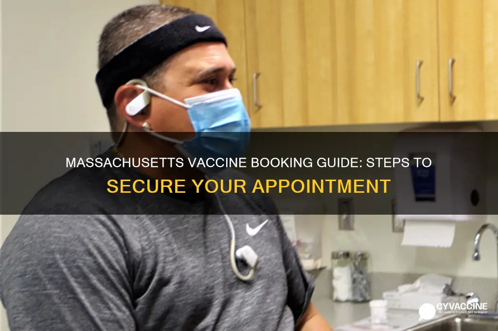 how to book a vaccine appointment in massachusetts