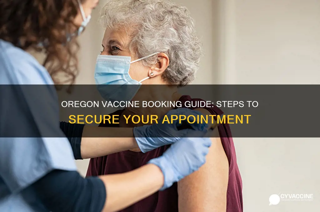 how to book a vaccine appointment in oregon