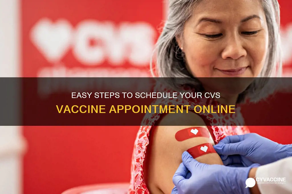 how to book cvs vaccine appointment