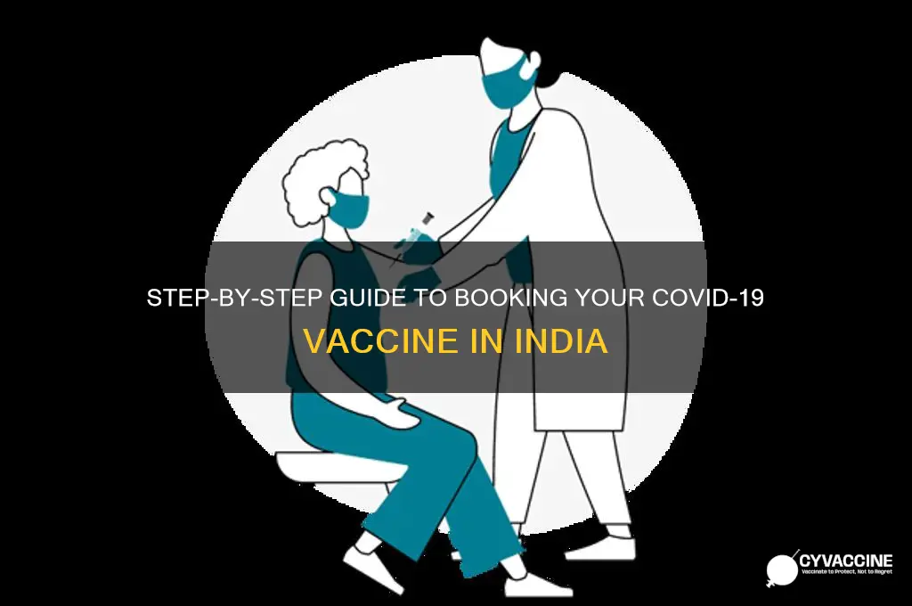how to book for corona vaccine in india