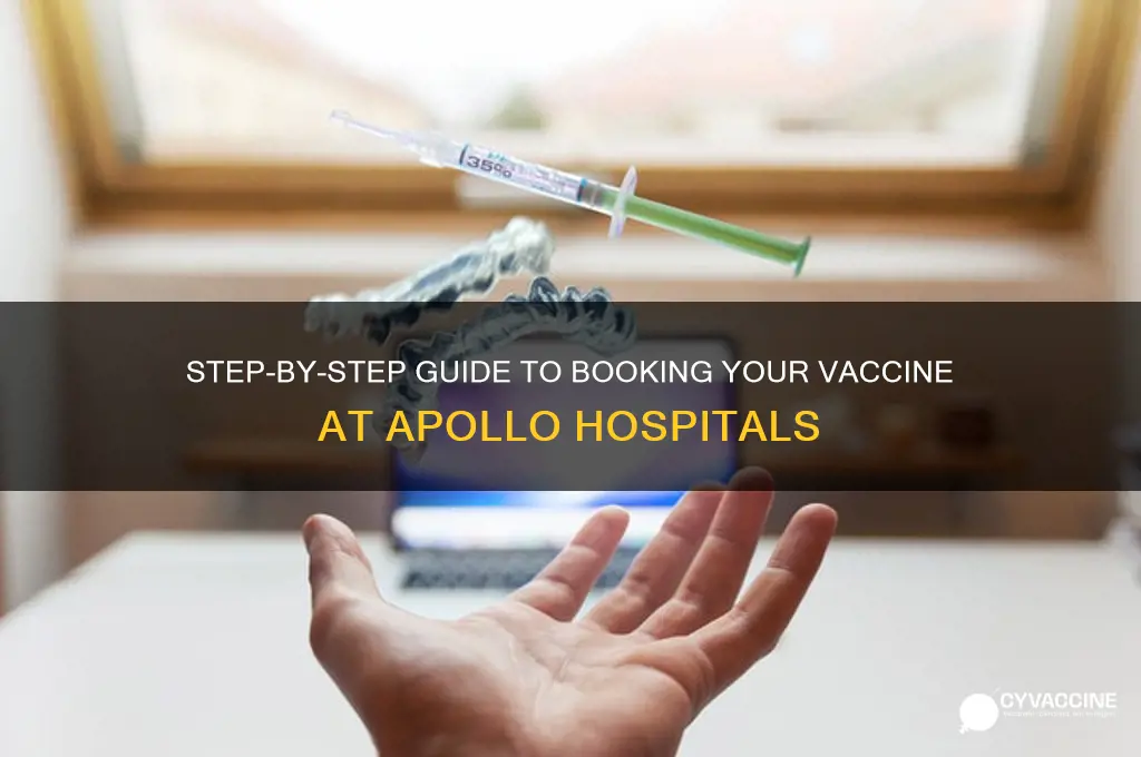 how to book vaccine in apollo