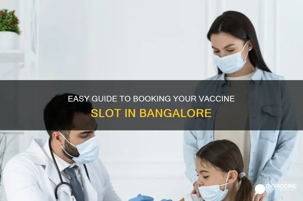 how to book vaccine in bangalore