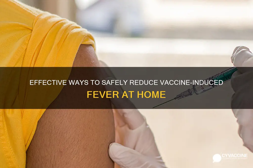 how to break a vaccine fever
