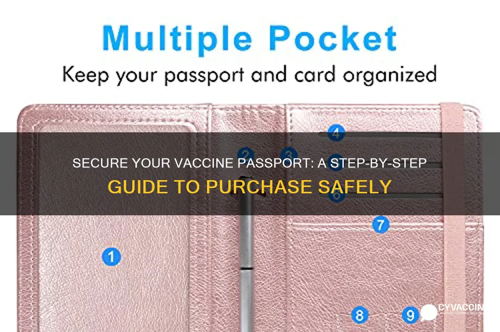 how to buy a vaccine passport