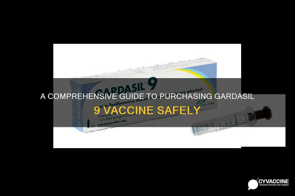 how to buy gardasil 9 vaccine