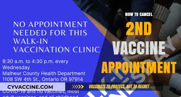 Canceling Your Second Vaccine Appointment: A Step-by-Step Guide