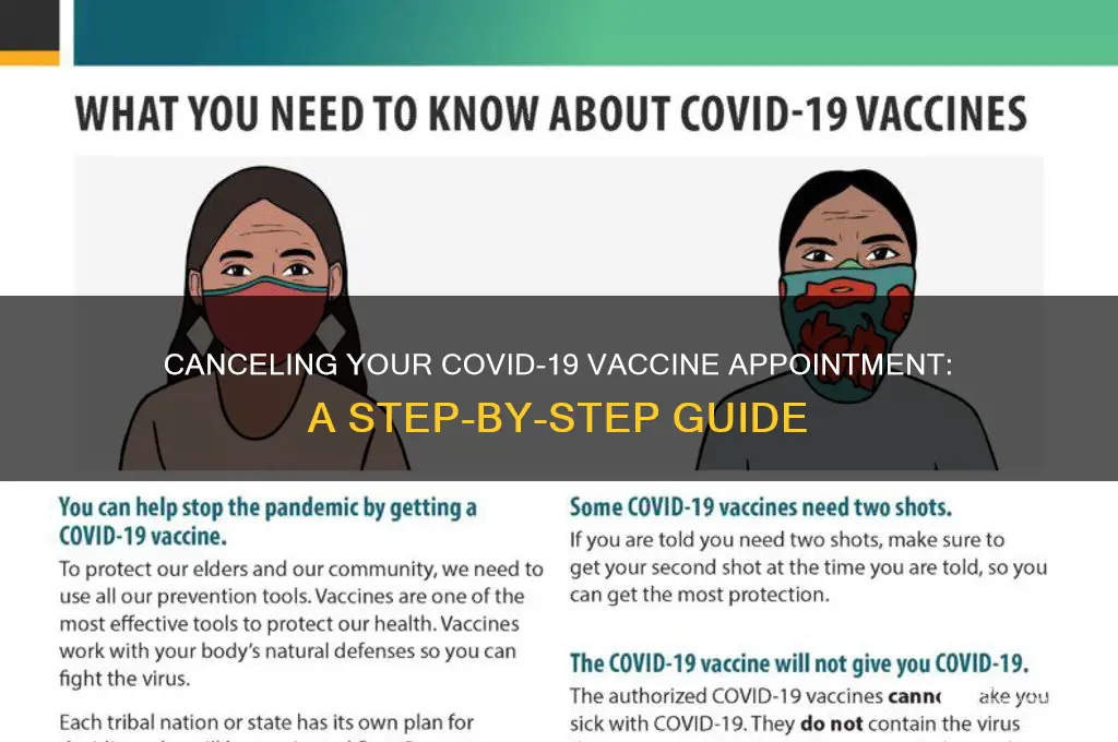 how to cancel a coronavirus vaccination