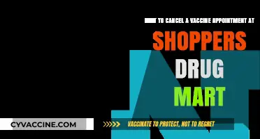 Canceling Your Shoppers Drug Mart Vaccine Appointment: A Quick Guide