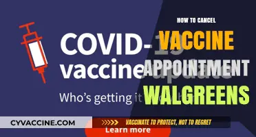 Cancel Your Walgreens Vaccine Appointment: A Simple Step-by-Step Guide