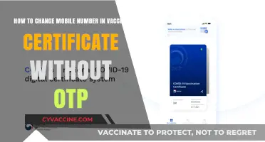 Update Vaccine Certificate Mobile Number Without OTP: Easy Steps Guide