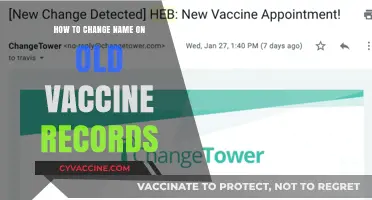 Updating Old Vaccine Records: A Step-by-Step Guide to Changing Your Name