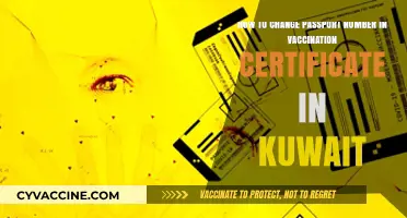 Update Passport Number on Kuwait Vaccination Certificate: A Step-by-Step Guide