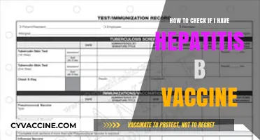 How to Verify Your Hepatitis B Vaccination Status Easily
