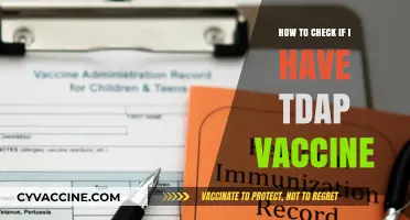How to Verify Your Tdap Vaccination Status: A Quick Guide