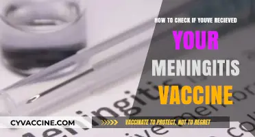 Verify Your Meningitis Vaccination Status: A Quick Guide to Check