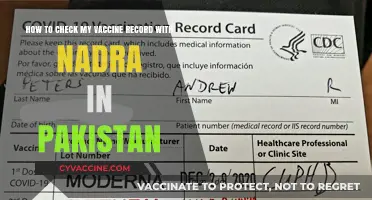 Verify Your Vaccine Record with NADRA in Pakistan: A Guide