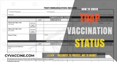 How to Verify Your Tdap Vaccination Status: A Quick Guide