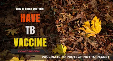 How to Verify If You've Received the TB Vaccine