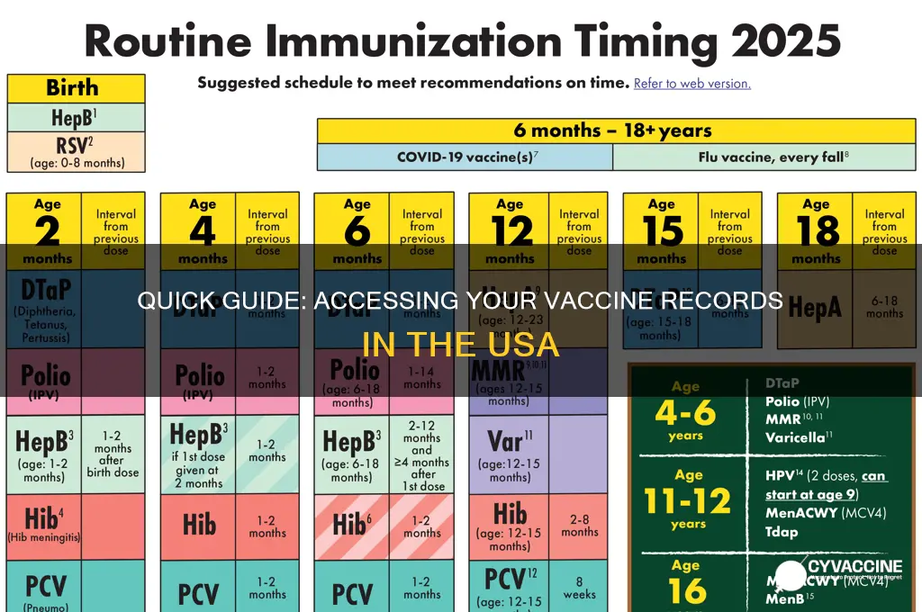 how to check your vaccine record in usa