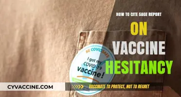 Citing SAGE Report on Vaccine Hesitancy: A Comprehensive Guide