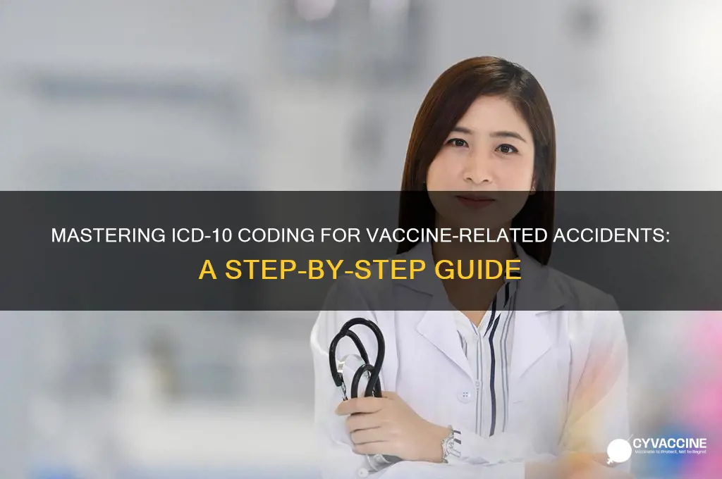how to code a vaccine accident code icd 10 code