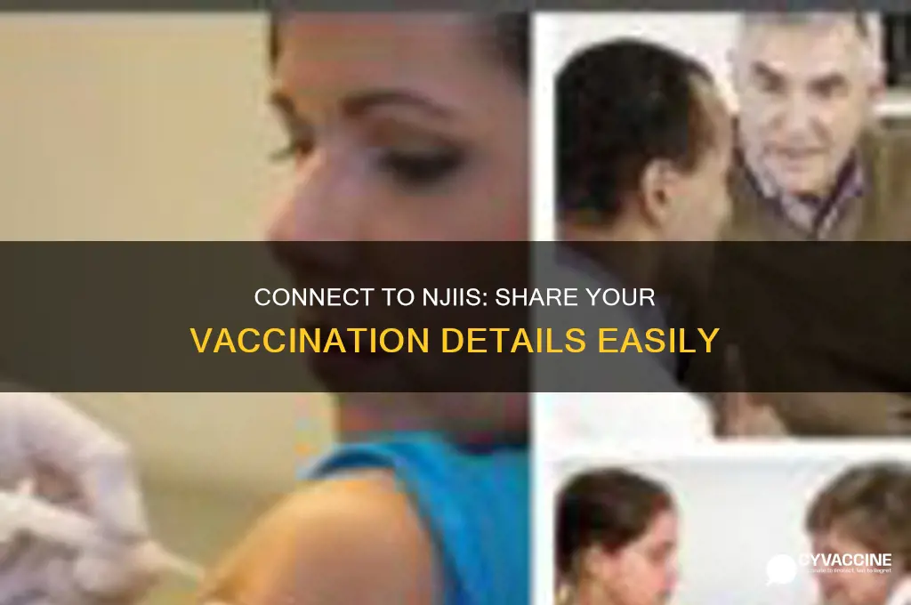 how to connect to njiis to share our vaccination details