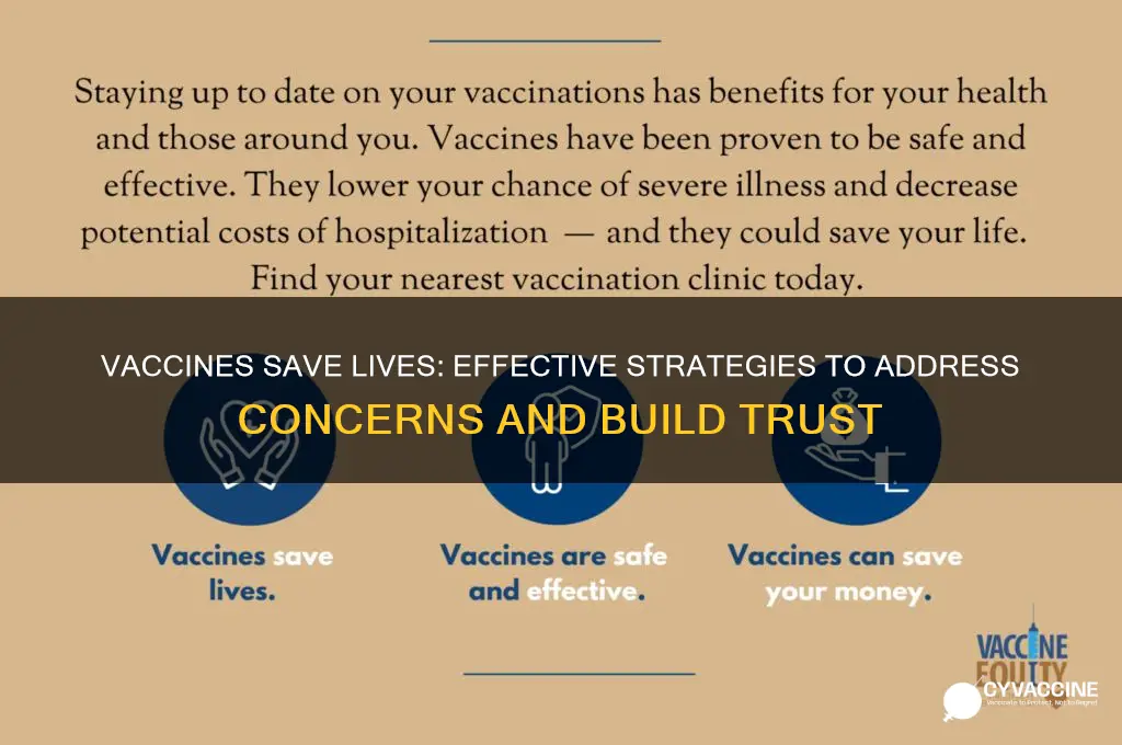 how to convince someone that vaccines are good