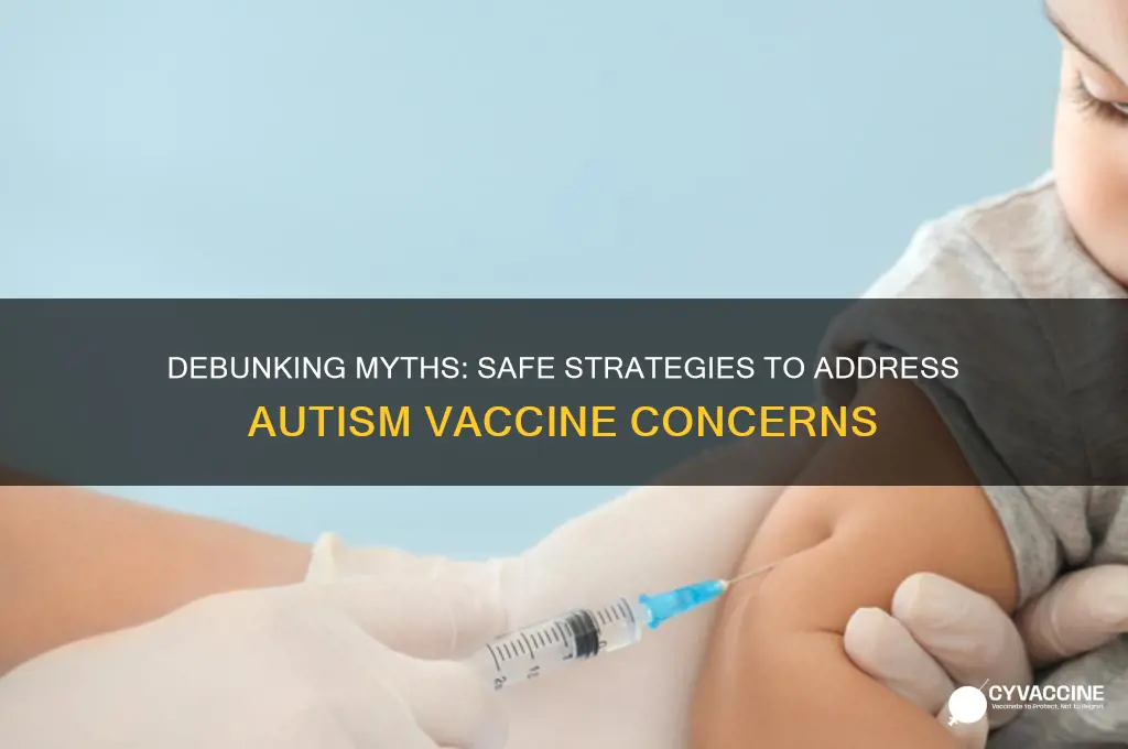 how to counter act autism vaccine