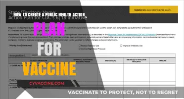 Crafting Effective Public Health Action Plans for Vaccine Success