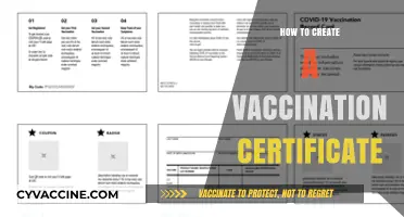 Step-by-Step Guide to Creating Your Official Vaccination Certificate