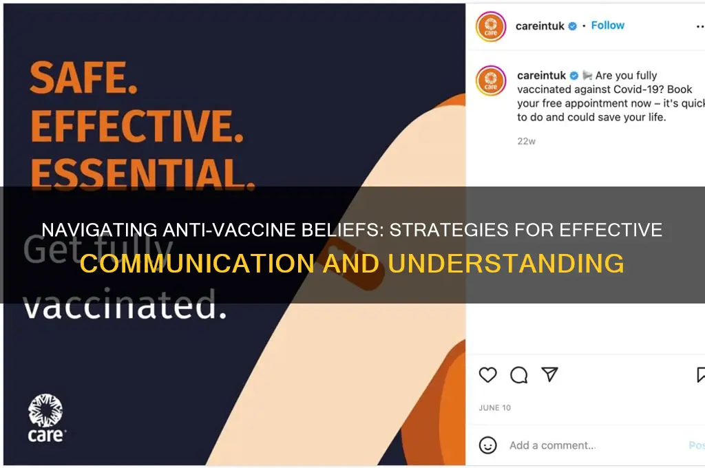 how to deal with anti vaccine