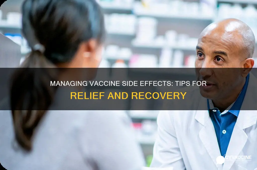 how to deal with vaccine sickness