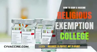 Denying Religious Vaccine Exemptions in College: A Comprehensive Guide