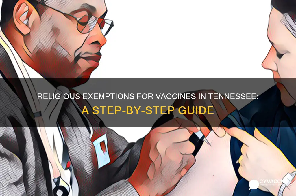 how to deny vaccine for religiouse reasons in tn