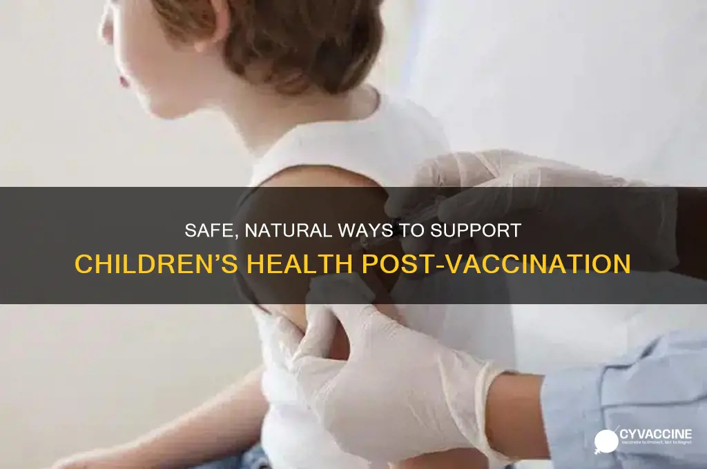 how to detox children from vaccines