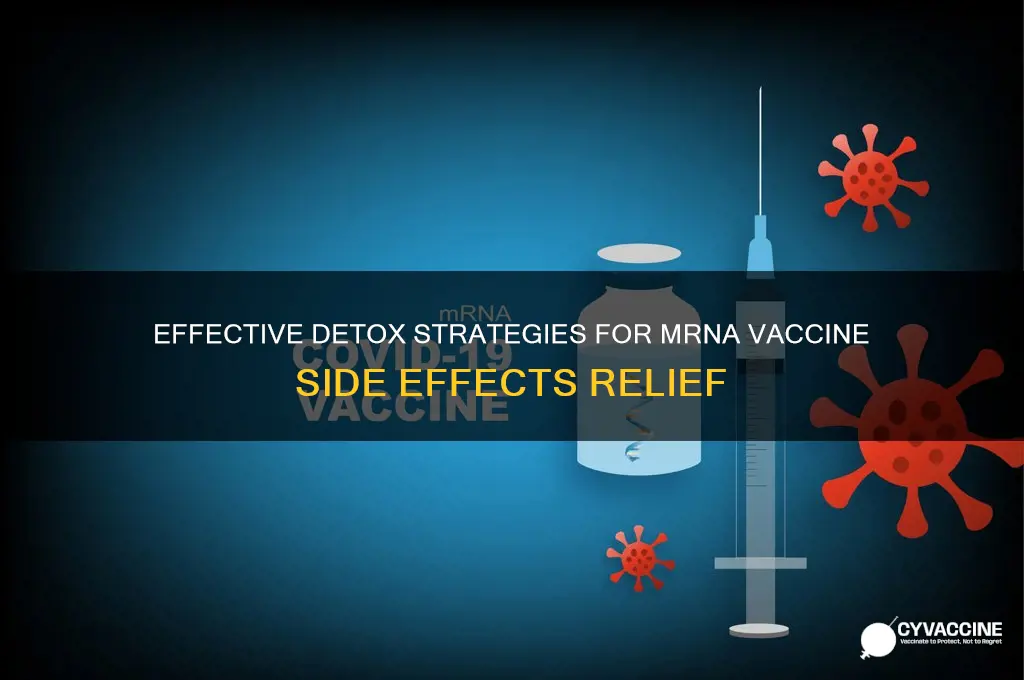 how to detox from mrna vaccine
