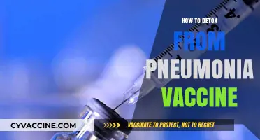 Effective Detox Strategies After Receiving the Pneumonia Vaccine