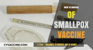 Safe Smallpox Vaccine Disposal: Essential Steps for Proper Handling and Removal